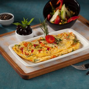 SEBZELİ OMLET